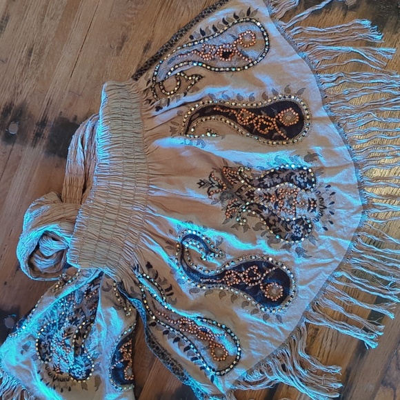 Stunning 72" Beaded Scarf. Excellent Condition! - Picture 2 of 9